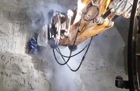 Fraise hydraulique KR vue 3