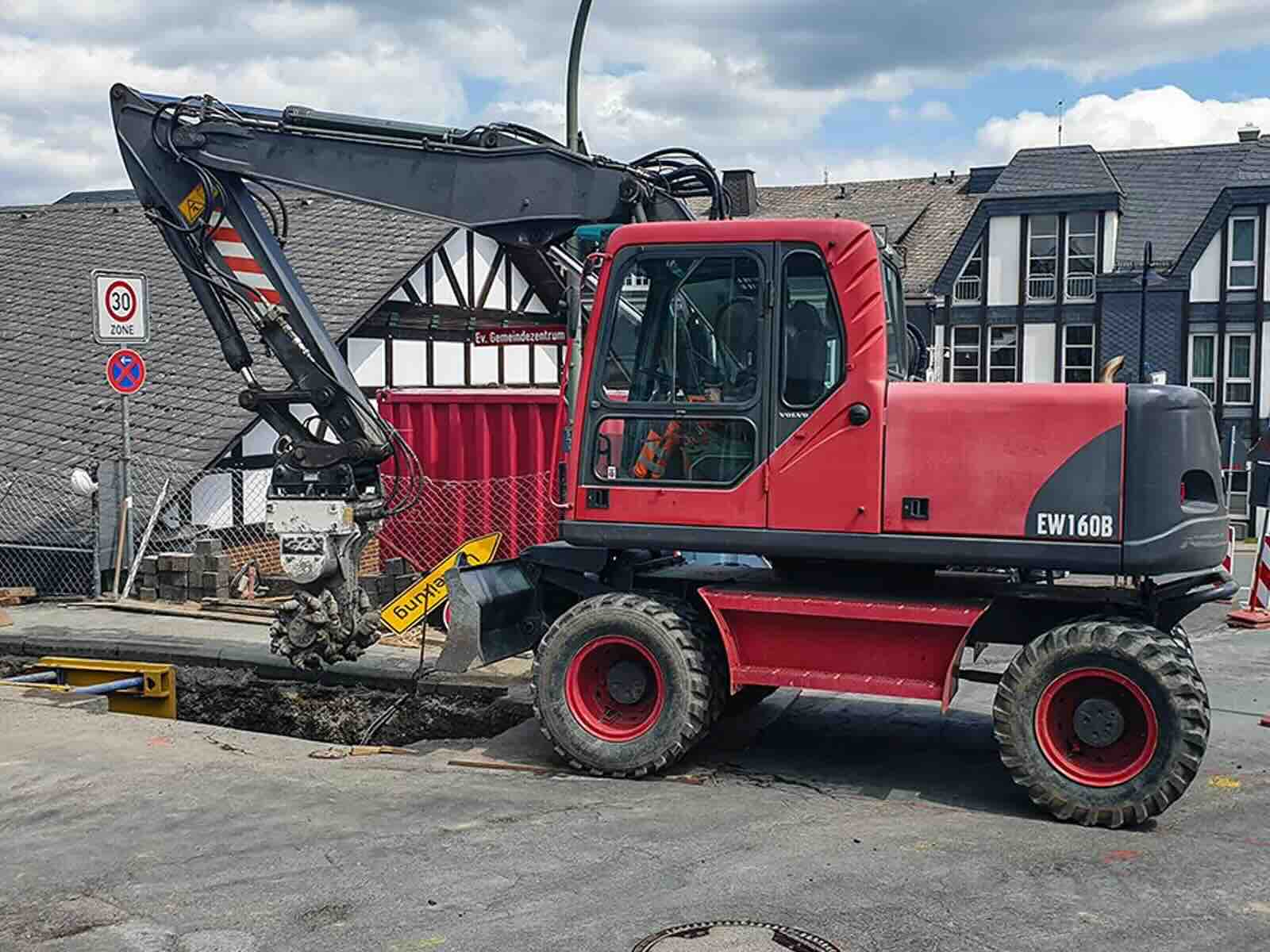 Fraise hydraulique KR vue 3
