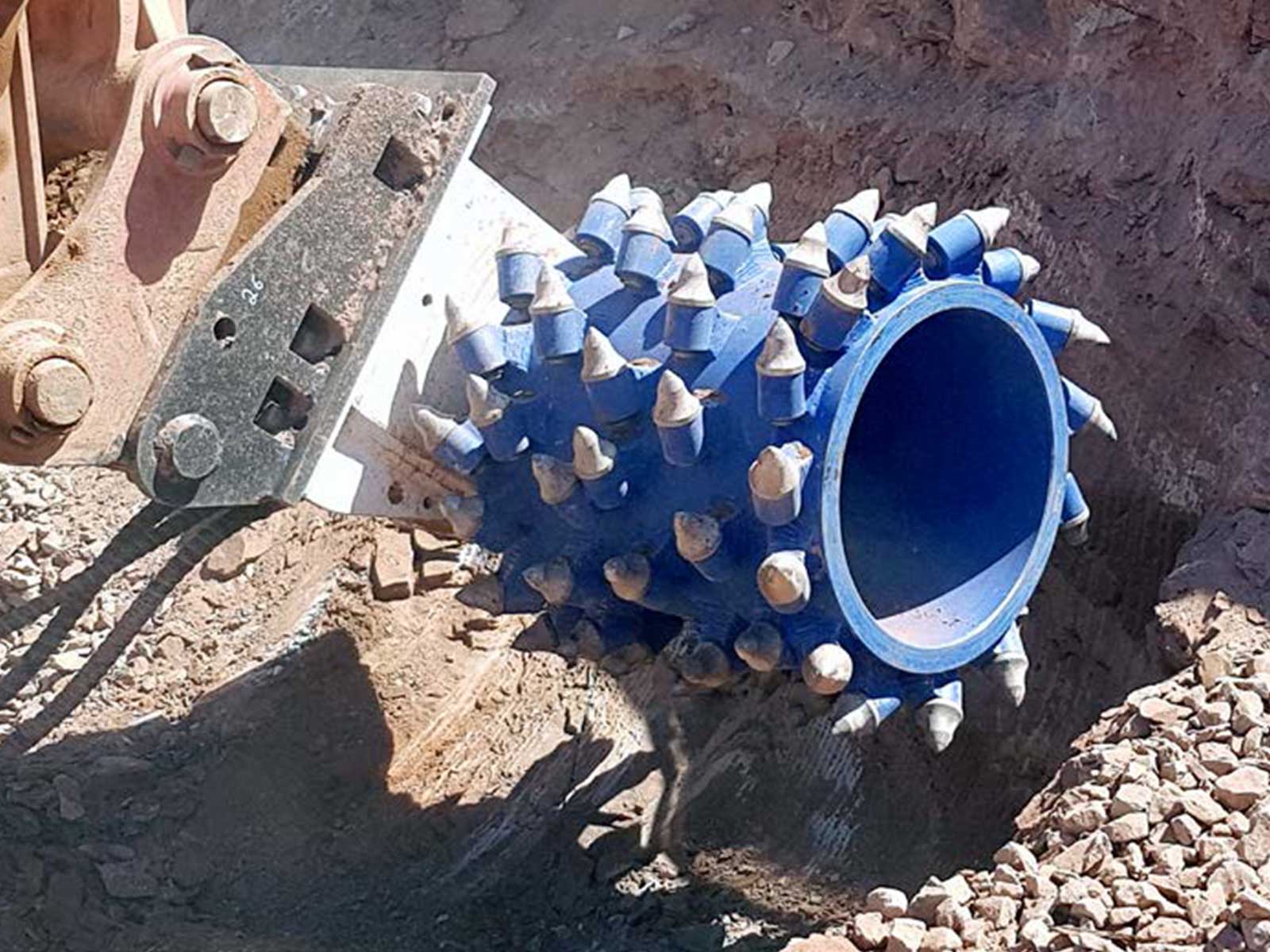 Fraise universelle ES en situation chantier
